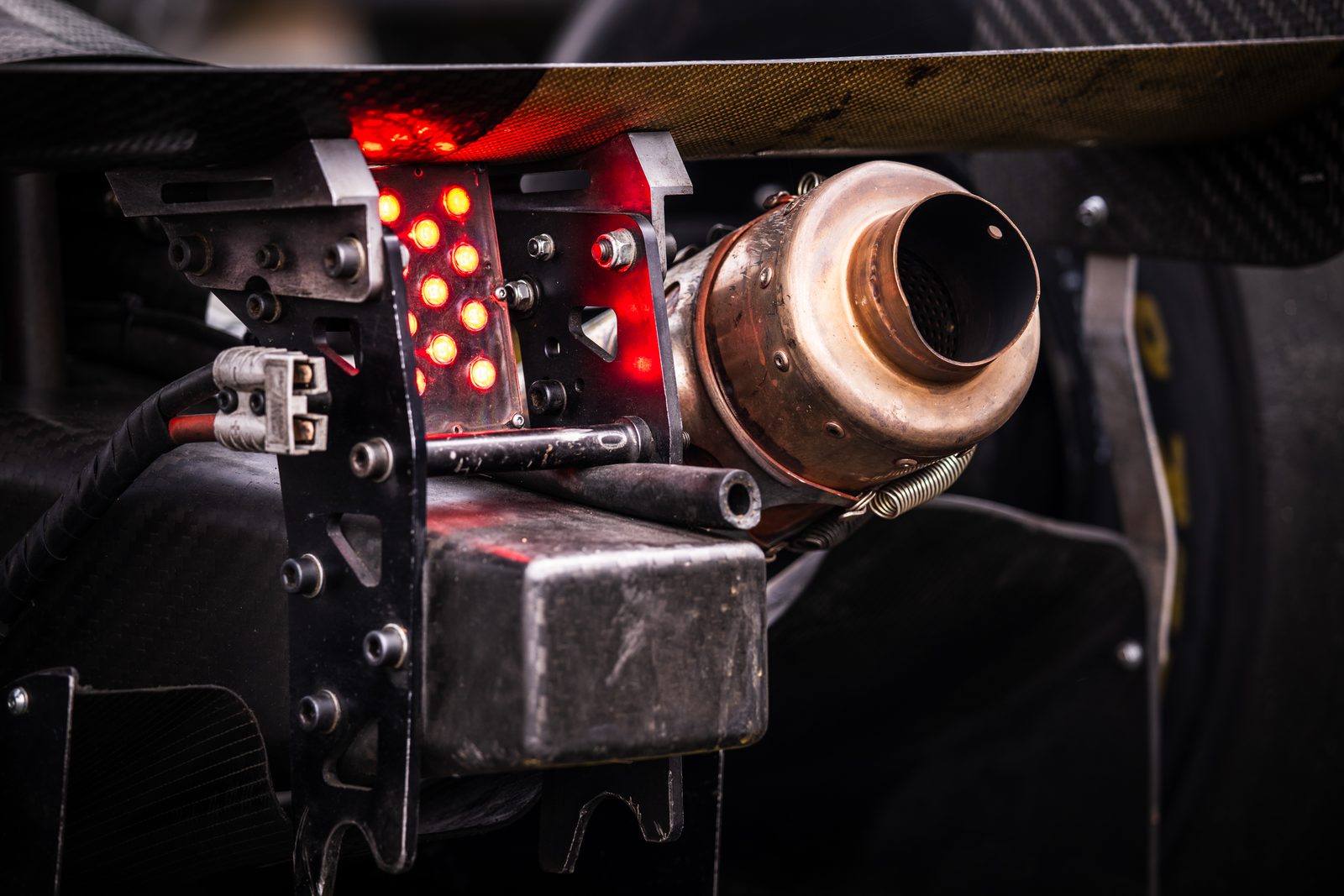 Détail mécanique d'une Formule Renault 2.0 Euroformula