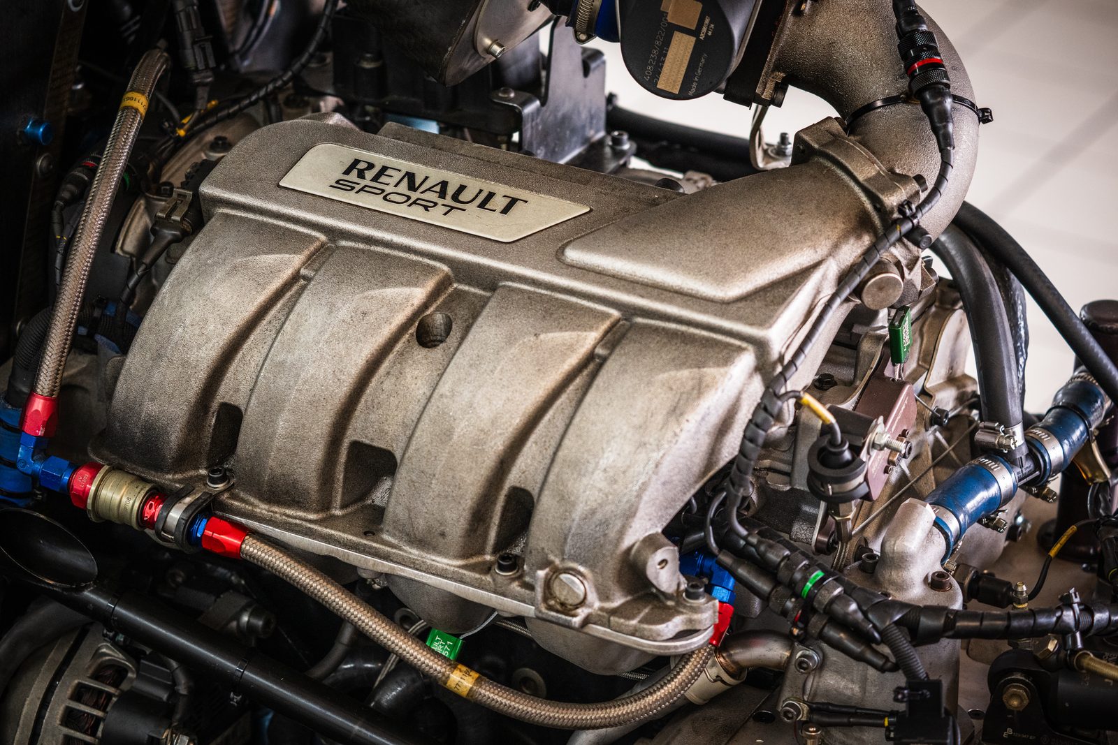 Détail mécanique d'une Formule Renault 2.0 Euroformula